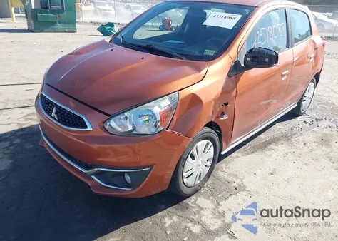 2018 Mitsubishi Mirage Es z USA, uszkodzony, nr VIN ML32A3HJ2JH000270